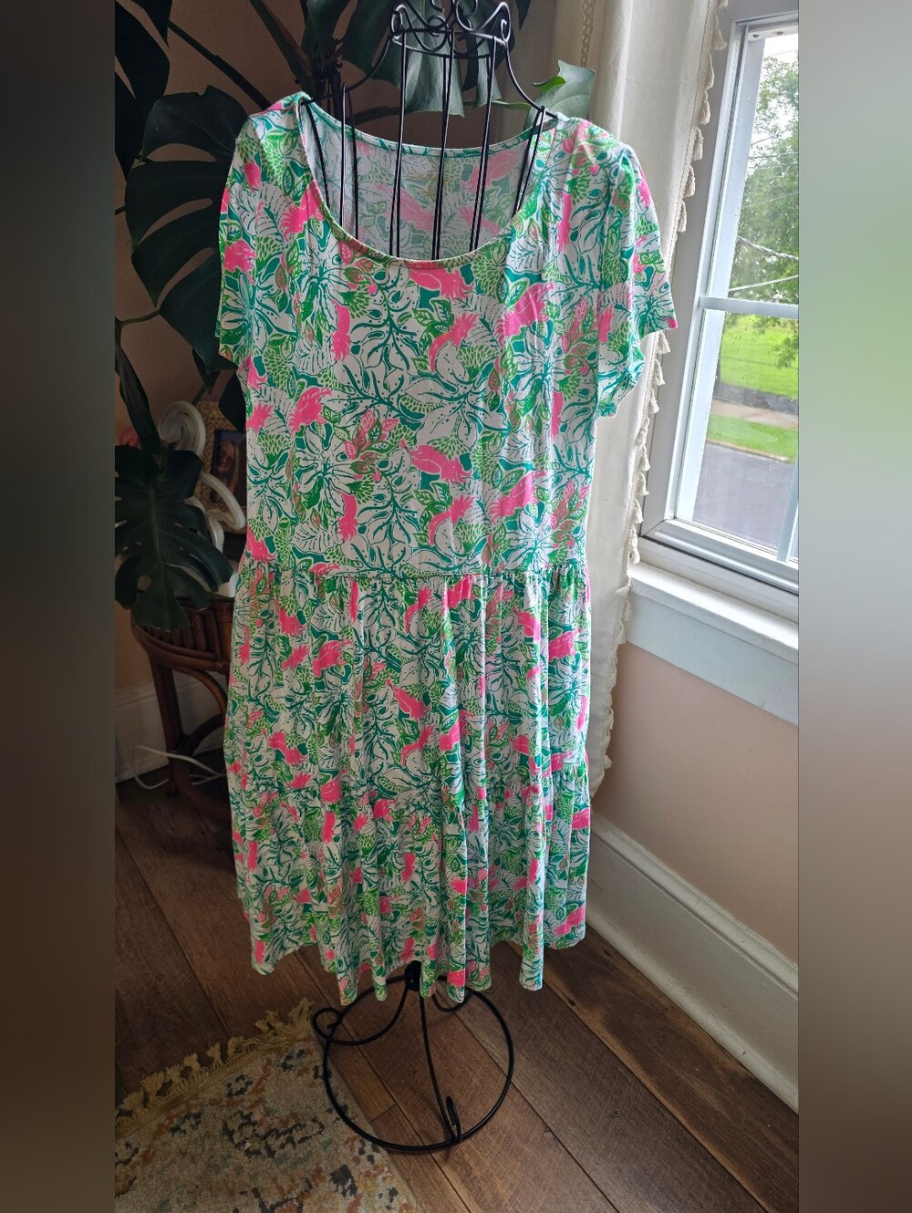 ✨ Lilly Pulitzer Geanna Short Sleeve Dress | Toucan Can | Size XL ✨